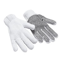 LUVA ALG/POLY C/ PONTOS PVC PALMA E DORSO 213PP